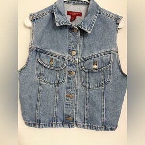 Banana Republic Light Blue Denim Top